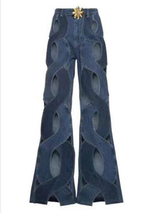 Hollow Out Jeans