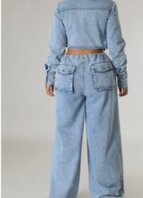 Load image into Gallery viewer, Jacky Crop Top and Pants Set